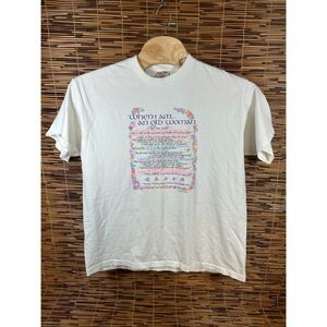 When I am an Old Woman I Shall Wear Purple SOFTEE USA XXL Single Stitch